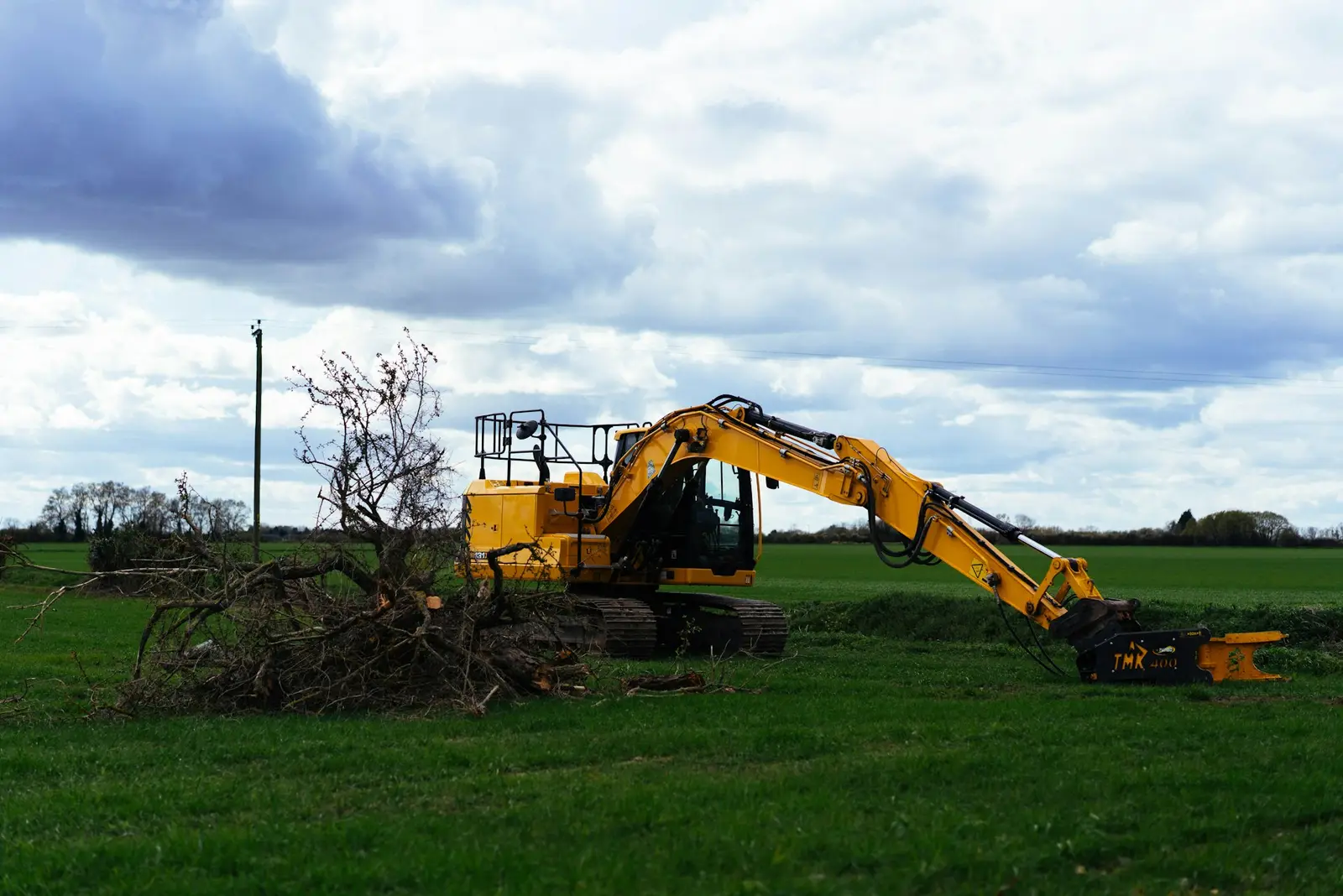 Forestry Mulching work site